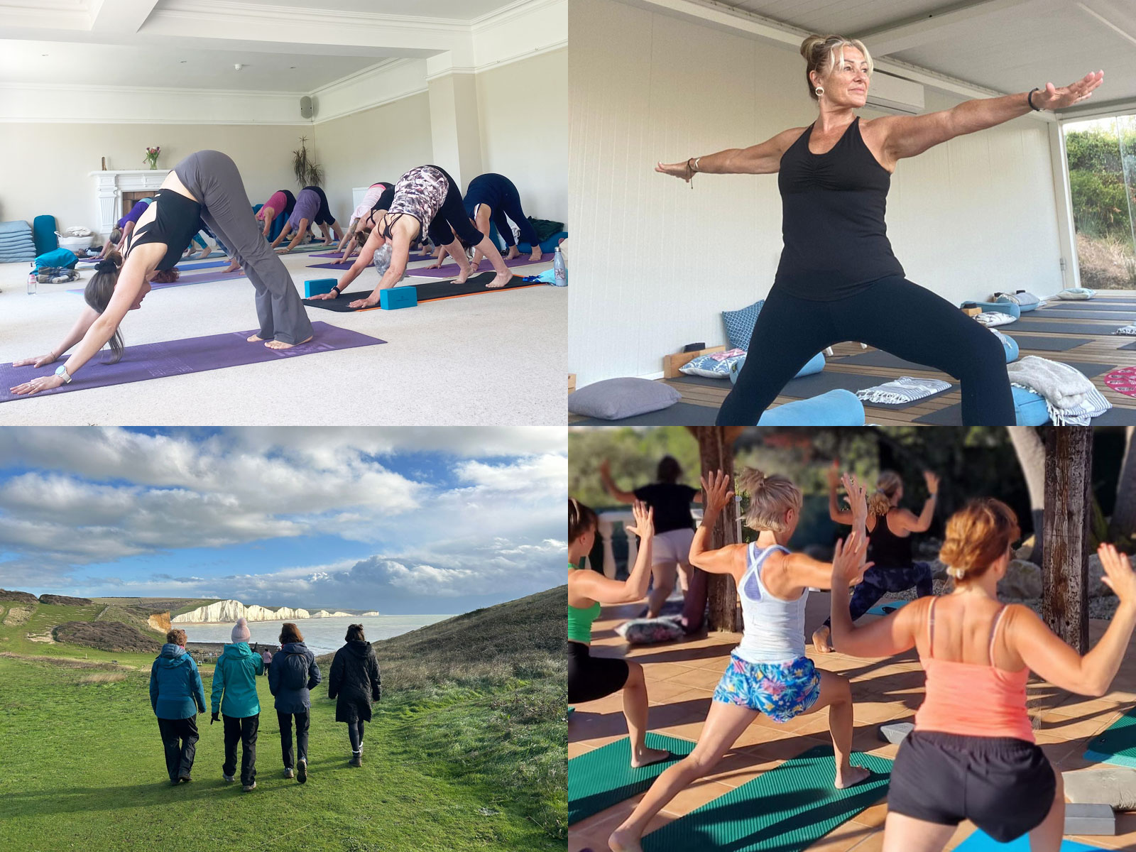 Range of project work from Carol Stokes Yoga